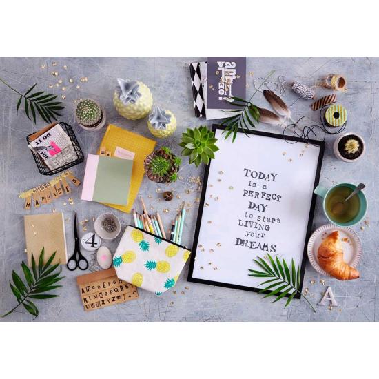 Puzzle Ravensburger Viva o Seu Sonho de 1000 Peças