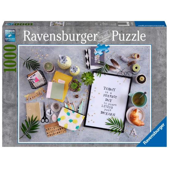 Puzzle Ravensburger Viva o Seu Sonho de 1000 Peças