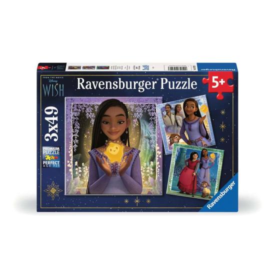 Puzzle Ravensburger Wish de 3x49 Peças