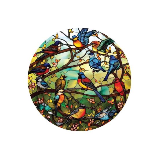 Puzzle Arte Puzzle Coro Da Floresta Vitrais 570 Peças