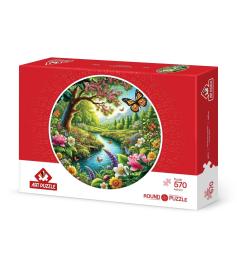 Puzzle Arte Puzzle O Jardim Do Monarca 570 Peças