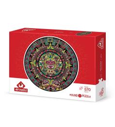 Puzzle Arte Puzzle Pedra Do Sol Asteca 570 Peças