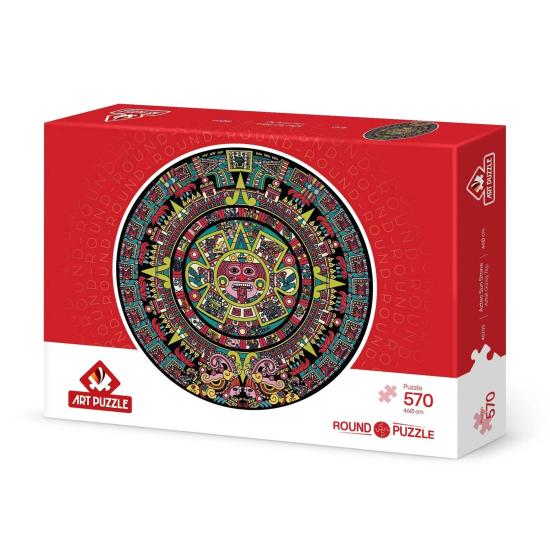 Puzzle Arte Puzzle Pedra Do Sol Asteca 570 Peças