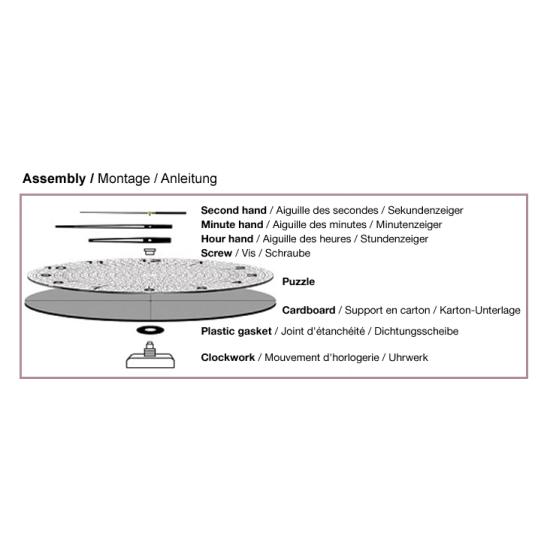 Puzzle de relógio Art Puzzle Torre da Donzela 570 peças