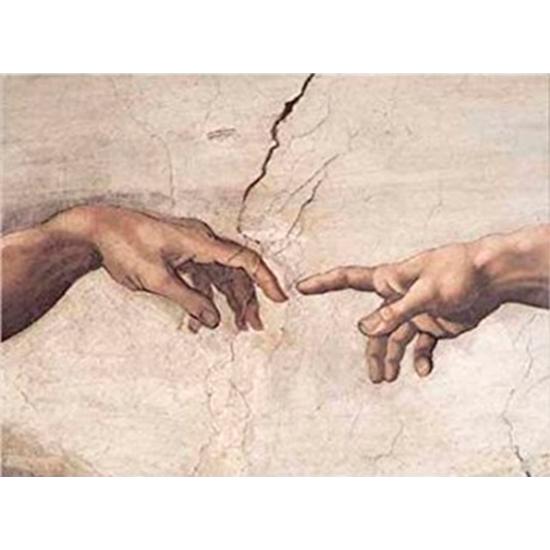 Puzzle Ricordi A Criação de Adão Detalhe de 1000 Peças