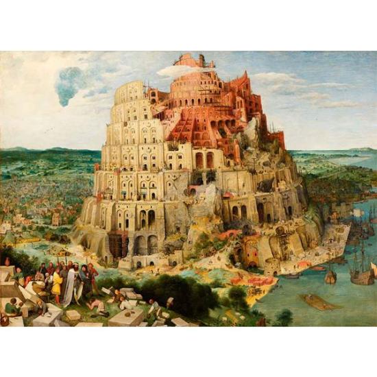 Puzzle Ricordi A Torre de Babel 1000 Peças