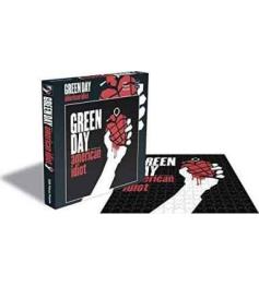 Puzzle Rock Saws American Idiot, Green Day de 500 Peças