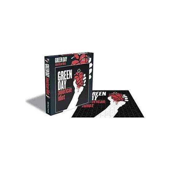 Puzzle Rock Saws American Idiot, Green Day de 500 Peças Puzzle Rock Saws American Idiot, Green Day de 500 Peças