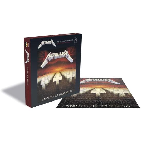 Rock Saws Master of Puppets, Puzzle Metallica 500 peças Rock Saws Master of Puppets, Puzzle Metallica 500 peças