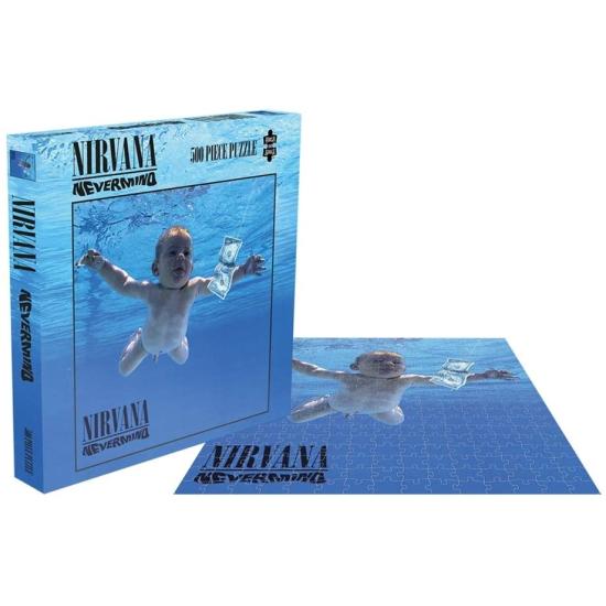 Puzzle Rock Saws Nevermind, Nirvana 500 peças