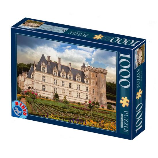 Puzzle Roovi Castelo de Villandry de 1000 Peças Puzzle Roovi Castelo de Villandry de 1000 Peças