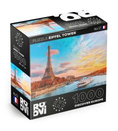 Puzzle Roovi Torre Eiffel, París de 1000 Peças