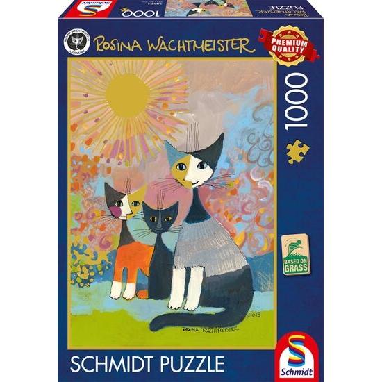 Puzzle Schmidt Sob Um Sol Dourado de 1000 Peças
