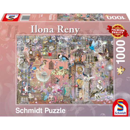 Puzzle Schmidt  Beleza Rosa de 1000 Peças