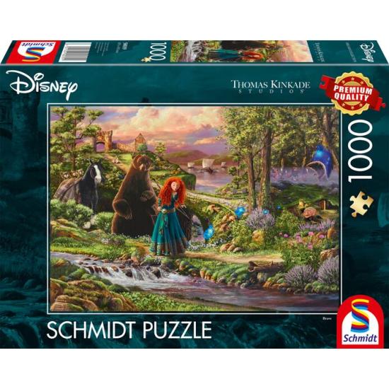 Puzzle Schmidt Brave Merida 1000 Peças