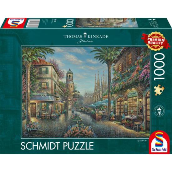 Puzzle Schmidt Café Espanhol de 1000 Piec