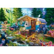 Puzzle Schmidt Caravanismo Nas Montanhas 1000 Pçs