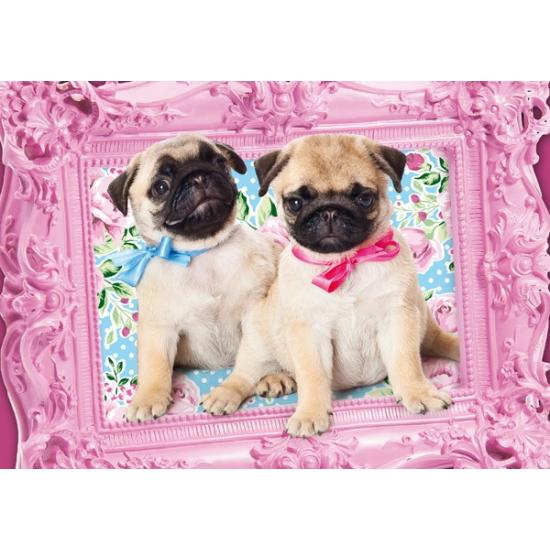 Puzzle Pug e Pug Schmidt 500 peças