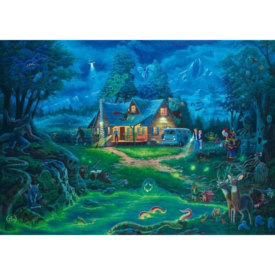 Puzzle Schmidt Casa Assombrada de 1000 Pçs