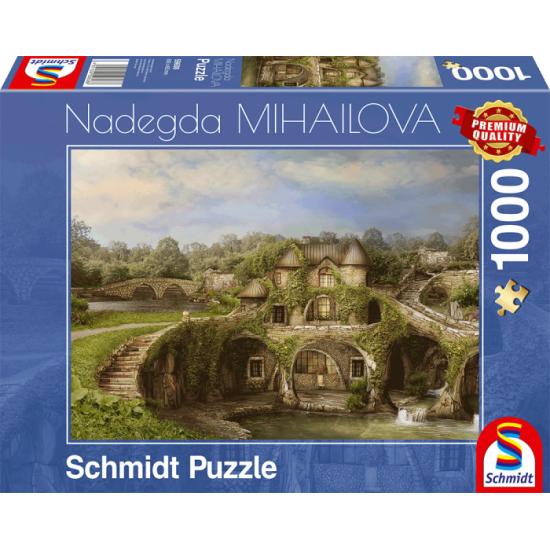 Puzzle Schmidt Casa na Natureza de 1000 peças