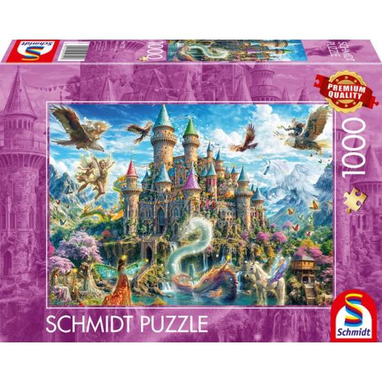 Puzzle Schmidt Castelo de Fadas Na Imaginação 1000 Peças