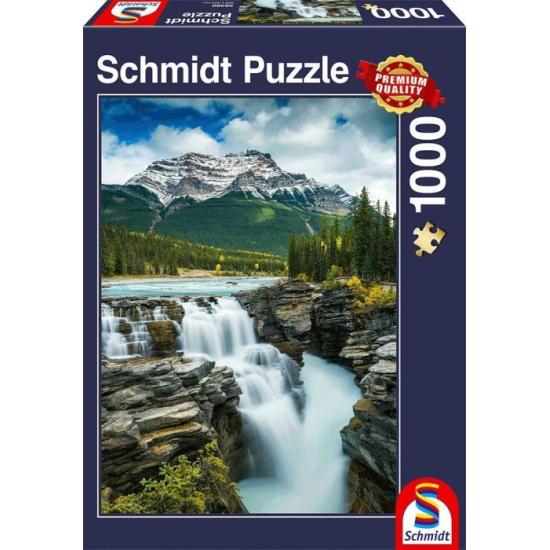 Schmidt Puzzle Athabasca Falls, Canadá 1000 peças