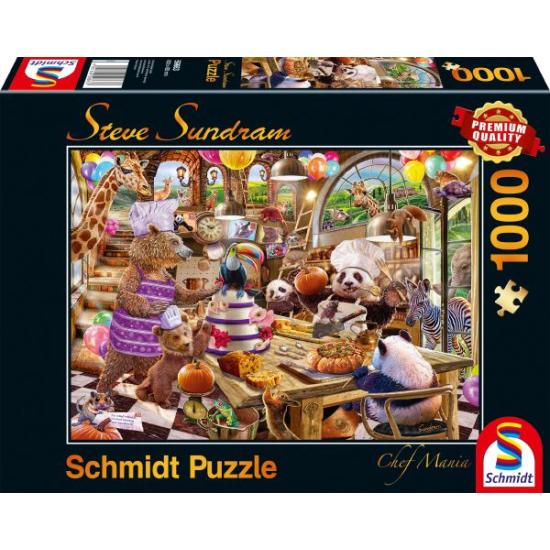 Puzzle Schmidt Chef Mania 1000 peças