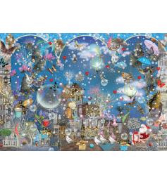 Puzzle Schmidt Natal Céu azul de 1000 peças