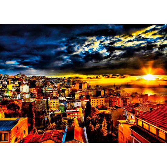 Puzzle Schmidt Cidade Costeira de 1000 peças