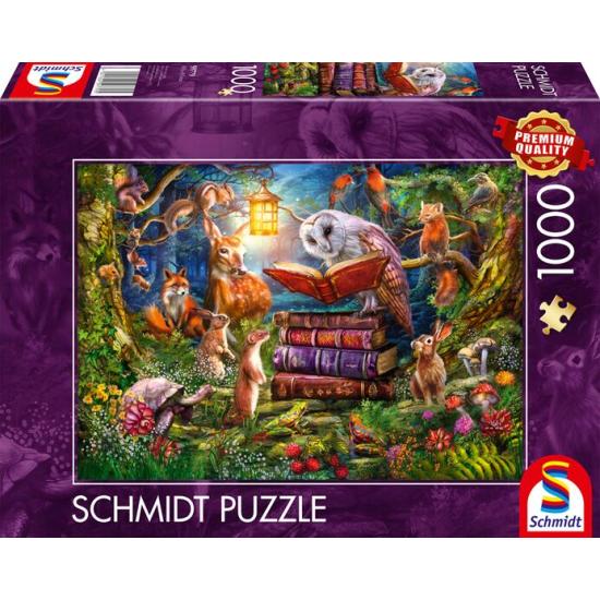 Puzzle Schmidt Histórias De Ninar Na Floresta 1000 Peças