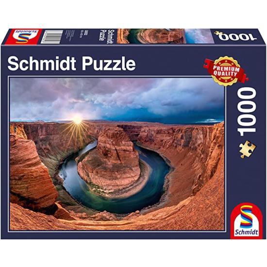 Puzzle Schmidt Horseshoe Bend, Glen Canyon de1000 Pc