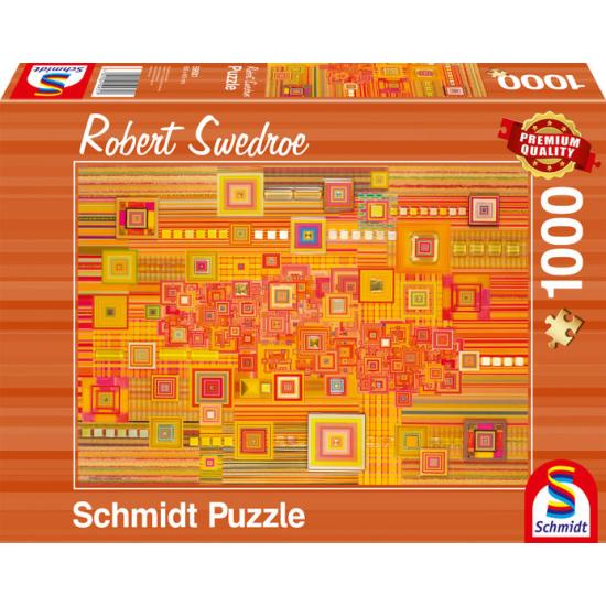 Puzzle Schmidt Cyber ​​​​Antics Laranja de 1000 peças