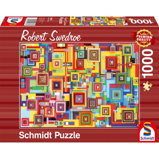 Puzzle Schmidt Cyber Intervention Red 1000 Piece