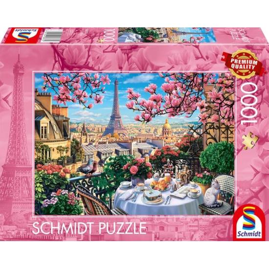 Puzzle Schmidt Café Da Manhã Em Paris de 1000 Peças