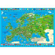 Puzzle Schmidt Descubra a Europa de 500 Peças