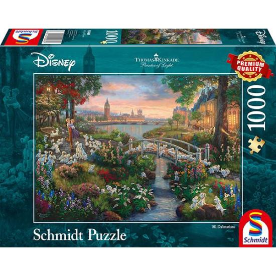 Puzzle Schmidt Disney 101 Dálmatas de 1000 Peças