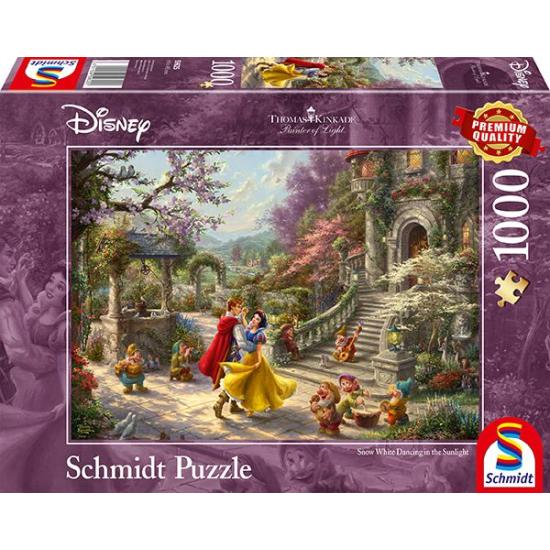 Puzzle Schmidt Disney Branca de Neve Dança com o Príncipe de 10