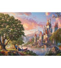 Puzzle Schmidt Mundo Mágico da Bela da Disney de 3000 peças
