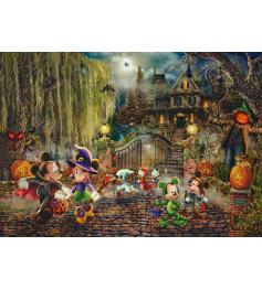 Puzzle Schmidt Diversão De Halloween Com Mickey E Minnie 1000 Pi