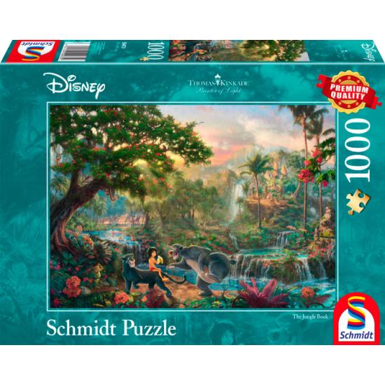 Schmidt Puzzle Disney O Livro da Selva 1000 Peças