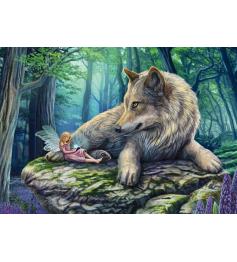 Puzzle Schmidt O Lobo E O Elfo de 500 peças