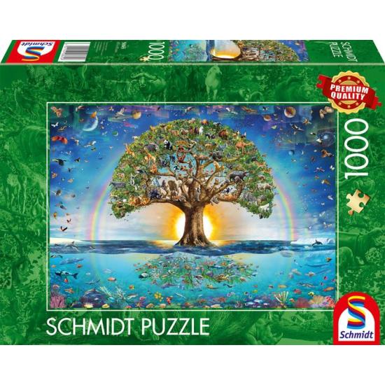 Puzzle Schmidt A Árvore Mágica Da Vida 1000 Peças