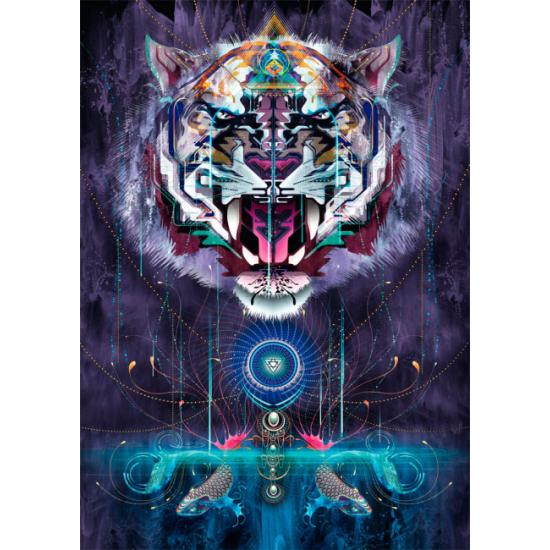 Schmidt Puzzle O Rugido do Tigre 1000 Peças