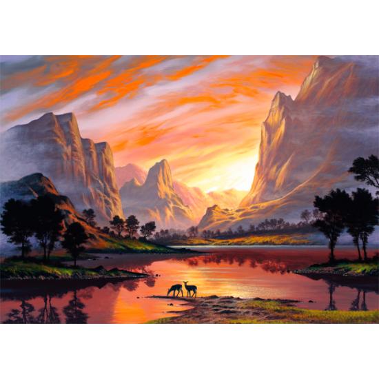 Schmidt Puzzle O Vale Dourado 1000 Peças