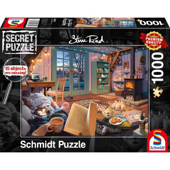 Puzzle Schmidt Na casa de Férias - Secret Puzzles de 1000 P Puzzle Schmidt Na casa de Férias - Secret Puzzles de 1000 P