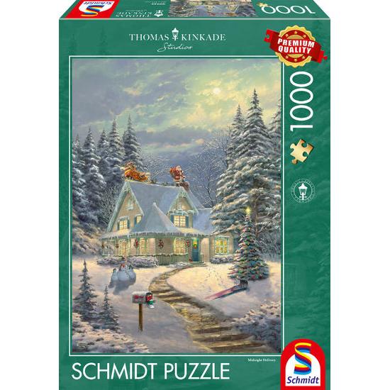Puzzle Schmidt Na Véspera de Natal de 1000 peças