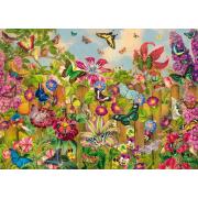Puzzle Schmidt Jardim De Borboletas Encantador de 2000 Peças