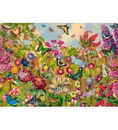 Puzzle Schmidt Jardim De Borboletas Encantador de 2000 Peças