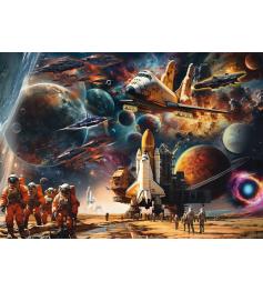 Puzzle Schmidt Fascínio Espaço, Viagens A Galáxias Distantes 100