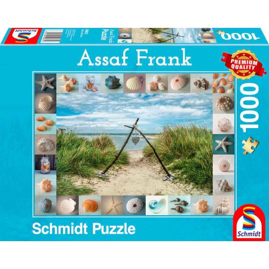 Puzzle Schmidt encontrado na praia 1000 peças Puzzle Schmidt encontrado na praia 1000 peças